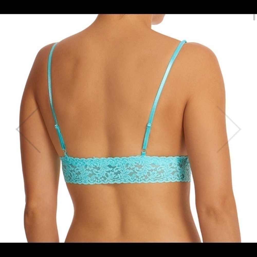 Hanky Panky Signature Original Lace Bralette Turq - Picture 2 of 6